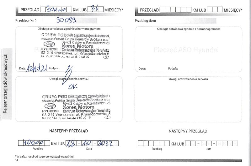 HYUNDAI I30 2.0 275KM 2019′ Polska VAT23