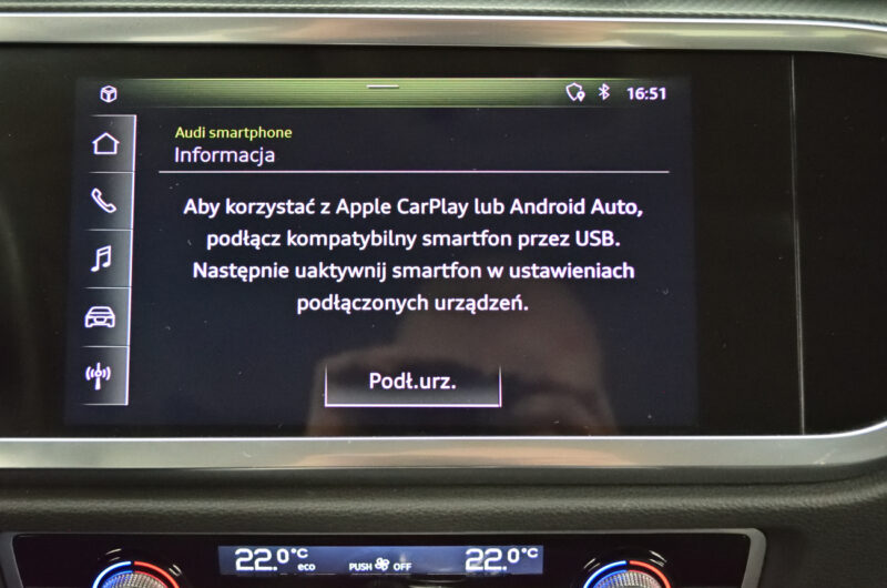 AUDI Q3 1.5 150KM 2020′ Polska VAT23