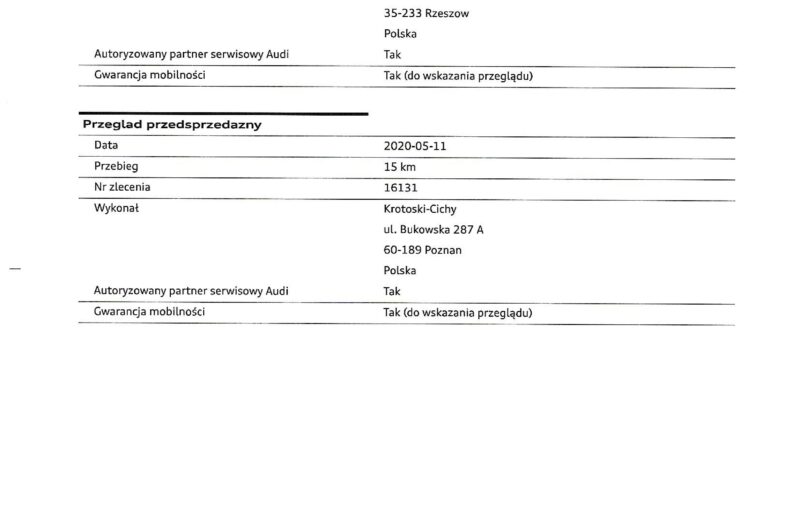 AUDI Q3 1.5 150KM 2020′ Polska VAT23
