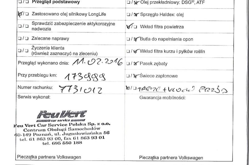 VOLKSWAGEN PASSAT 1.8 160KM 2012′ Polska VAT23