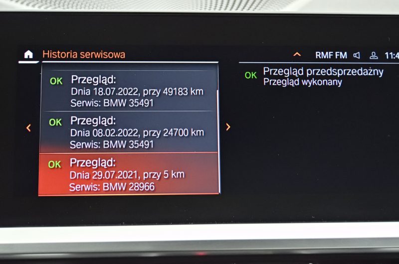 BMW 318D 2021r 2.0diesel 150KM biała FV23%