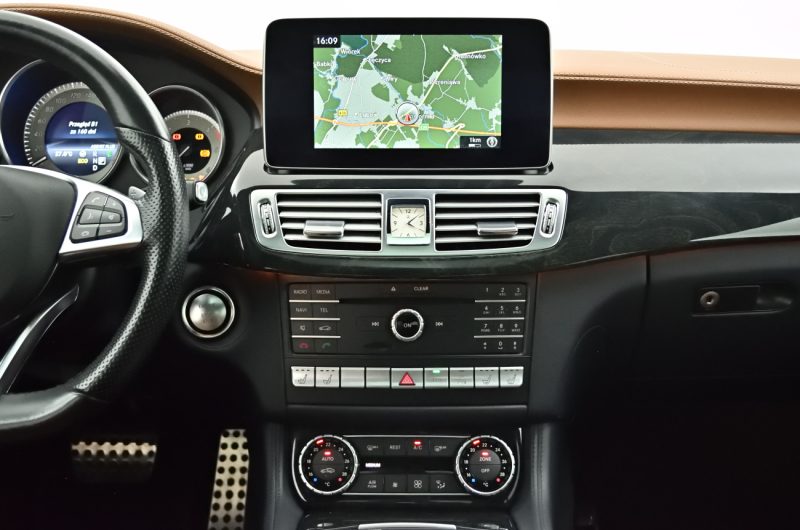 MB CLS 350D 2016r 3.0 Diesel 258KM SalonPL AMG 4×4 ASO Automat VATmarża