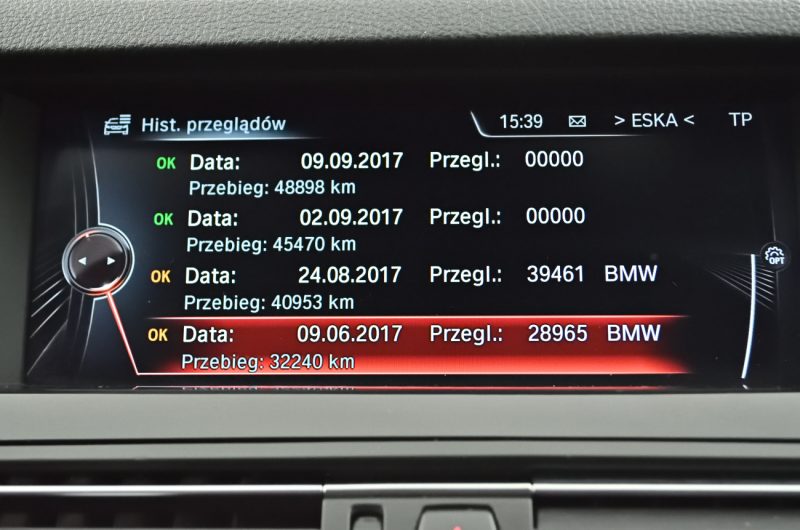 BMW 520D 2015r 2.0 Diesel 190KM xDrive SalonPL VATmarża