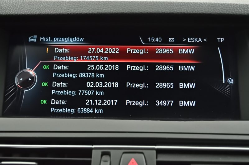 BMW 520D 2015r 2.0 Diesel 190KM xDrive SalonPL VATmarża