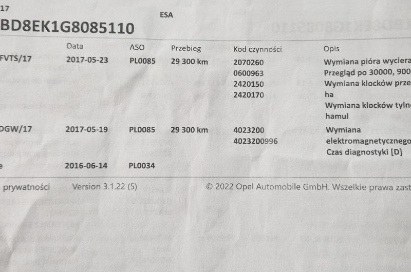Opel Astra 2016 1.6D 110KM kombi srebrne 138 tys km Vat-marża