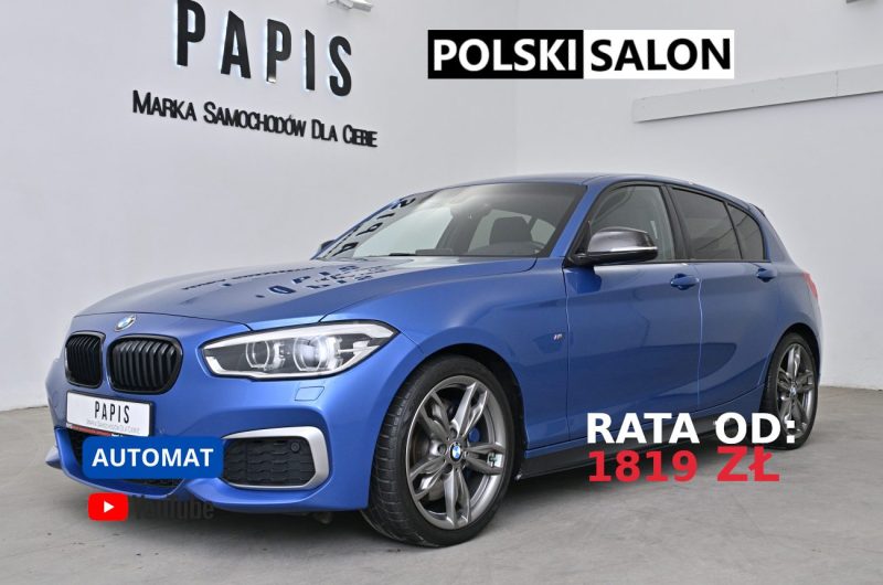 BMW M 135i 2016r 3.0 Benzyna 326KM SalonPL 4×4 Automat VATmarża